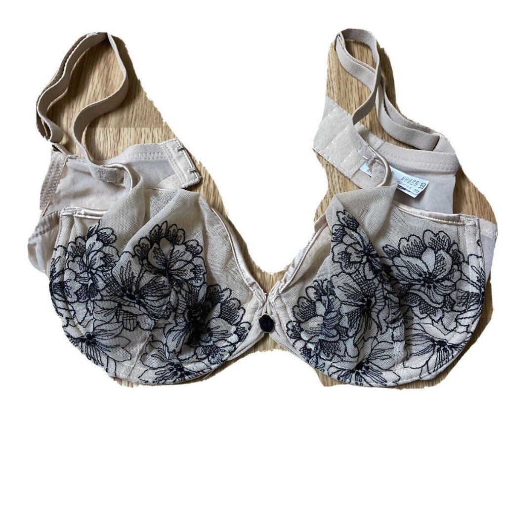 Wacoal Lace Bra Size 32d -Brown - New